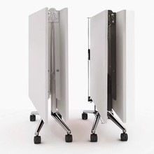 移动折叠会议桌长桌会议室桌子小型接待洽谈桌椅工作台多功能伸缩