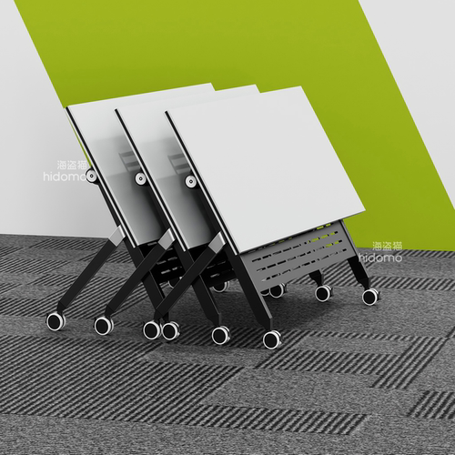 折叠会议桌椅可移动培训桌组合