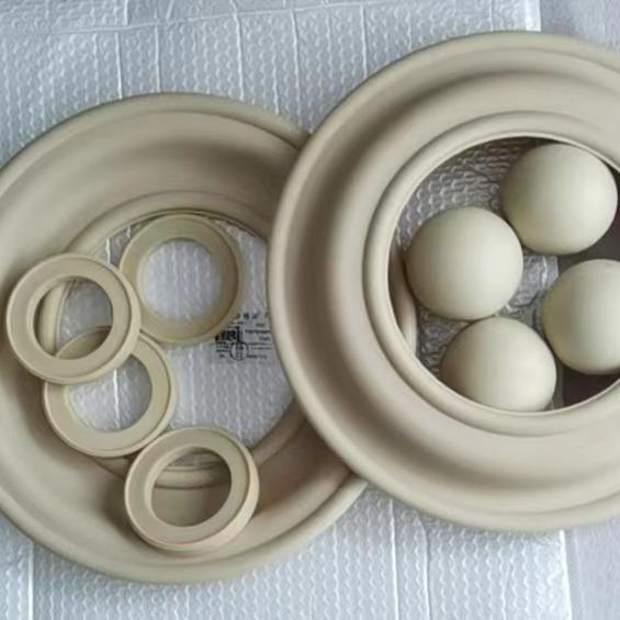 成纪配3寸WILDEN威尔顿膜片15-1010-58山道隔膜片黑色耐酸碱米黄