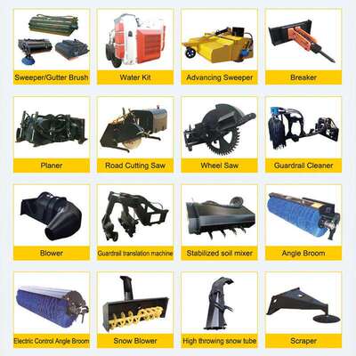 Auger/Trencher小型多功能滑移装载机属具配件SkidSteerLoader