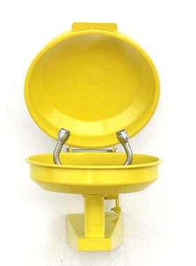 304不锈刚BTG32洗眼器壁挂式双防翻盖洗眼器BTG12-A接墙式洗眼器