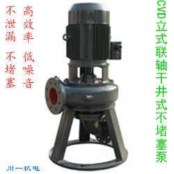 川源CVDC立式联轴式干井式不堵塞泵