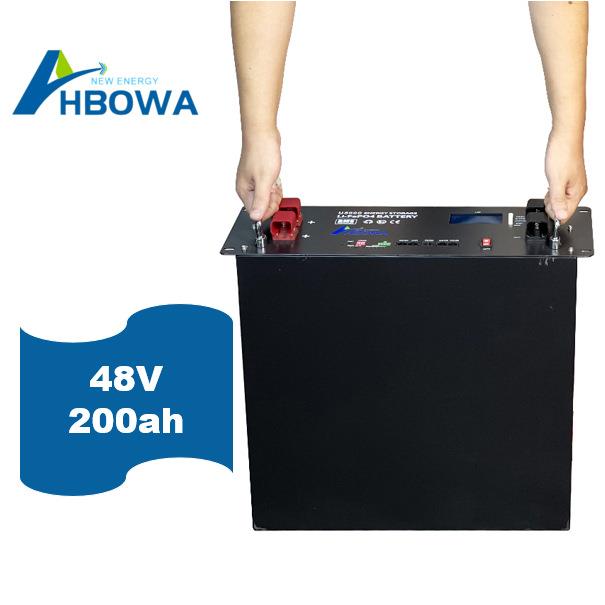 HBOWA200Ah光伏机架式储能系统51.2V太阳能供电磷酸铁锂储能电