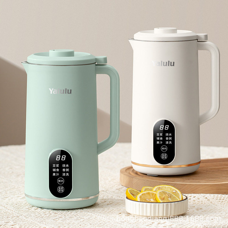 跨境110V220V豆浆机批发 欧美日规破壁豆浆机 小型榨汁料理辅食机