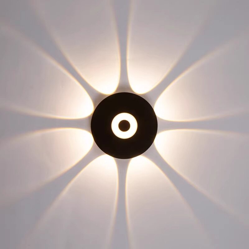 户外led壁灯酒店别墅花园KTV走廊灯防水外墙装饰洗墙灯玄关背景灯