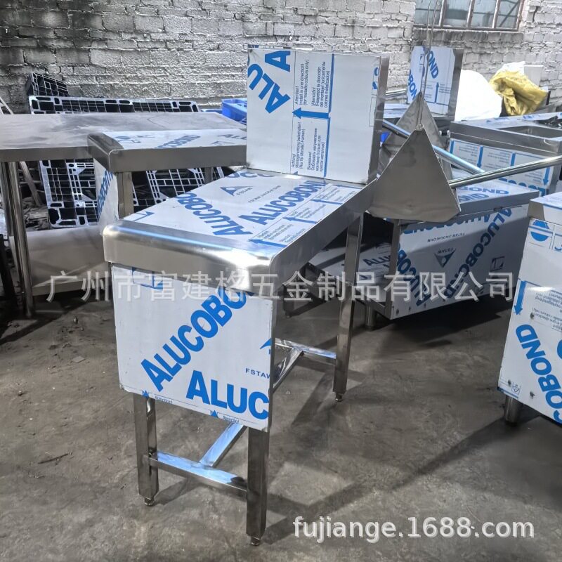 炉拼台配菜台灶间拼台台面学校商用酒店厨房调料台置物架子不锈钢