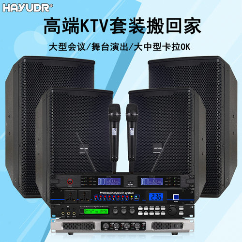 专业ktv音响套装K歌家用会议演出卡拉ok舞台酒吧全套