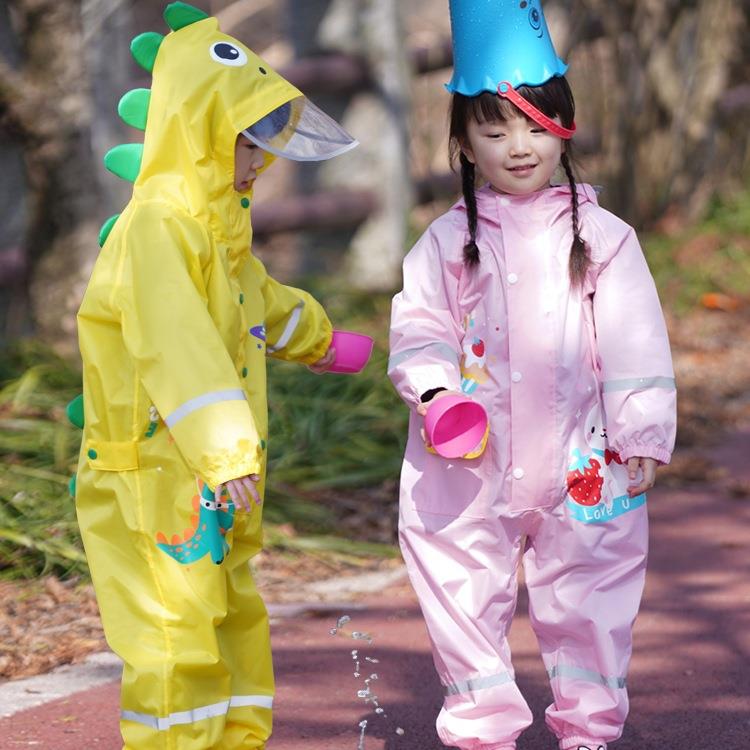 儿童雨衣连体男童套装防水女童小学生男孩幼儿园宝宝全身2025新款