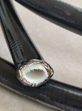 SAE100R7R8工程机械PA11PA12钢丝编织红色尼龙树脂管