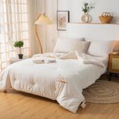 婴儿级A类全棉大豆纤维被子四季 被芯春秋被冬被二合一子母被芯