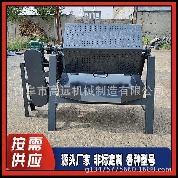 六角不锈钢滚筒抛光机木棍去毛刺铁件除锈机零件打磨光饰机