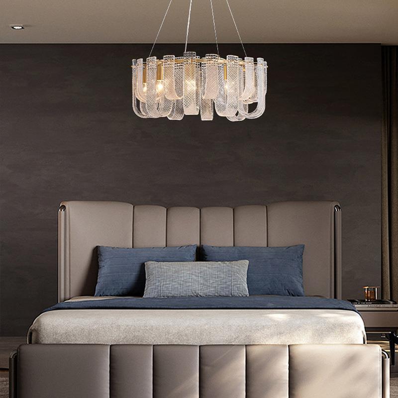 轻奢水晶吊灯现代奢华大气客厅主灯主卧室房间灯法式百搭餐厅灯具