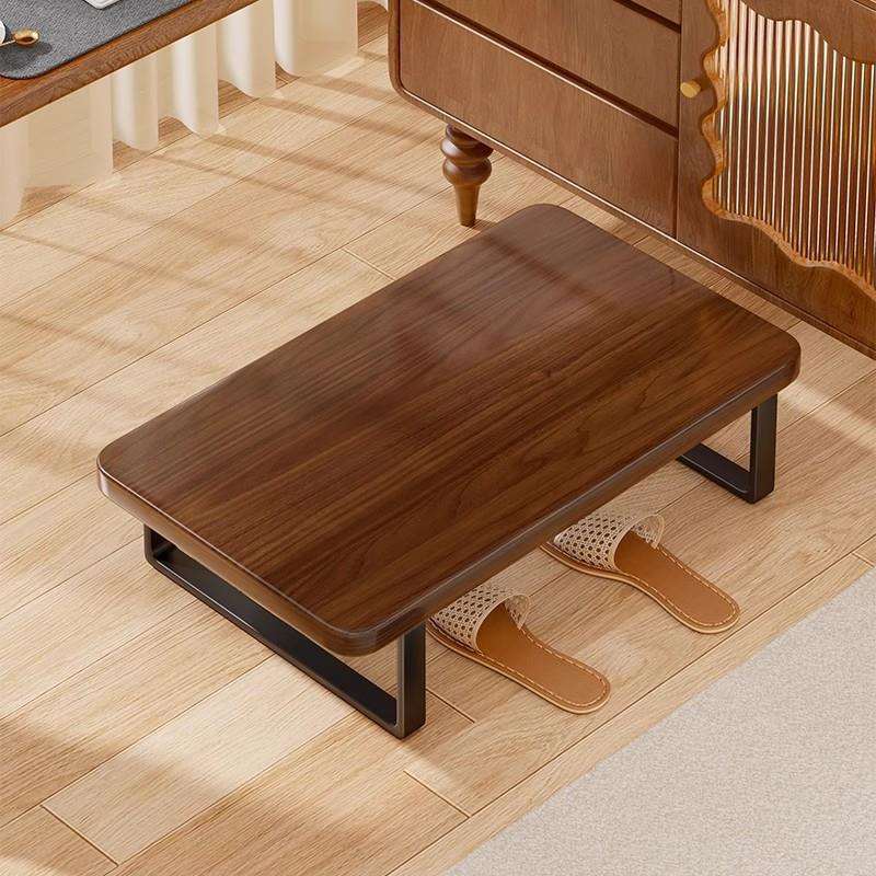 实木垫脚凳办公室工位脚踏板防止翘二郎腿神器搁脚防滑沙发脚踏凳