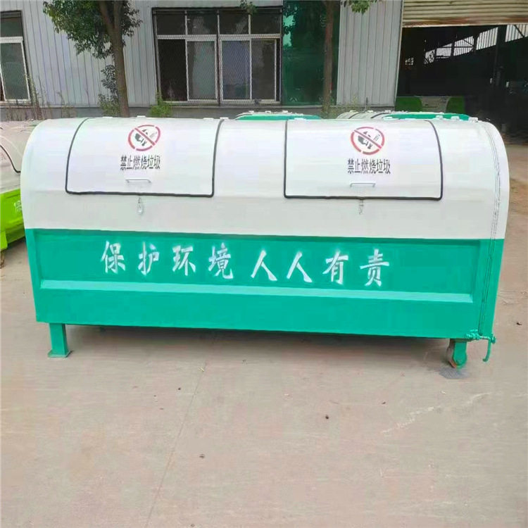 湖南3方铁质垃圾箱厂家直销 4方钩臂车垃圾箱 5方勾臂车垃圾箱