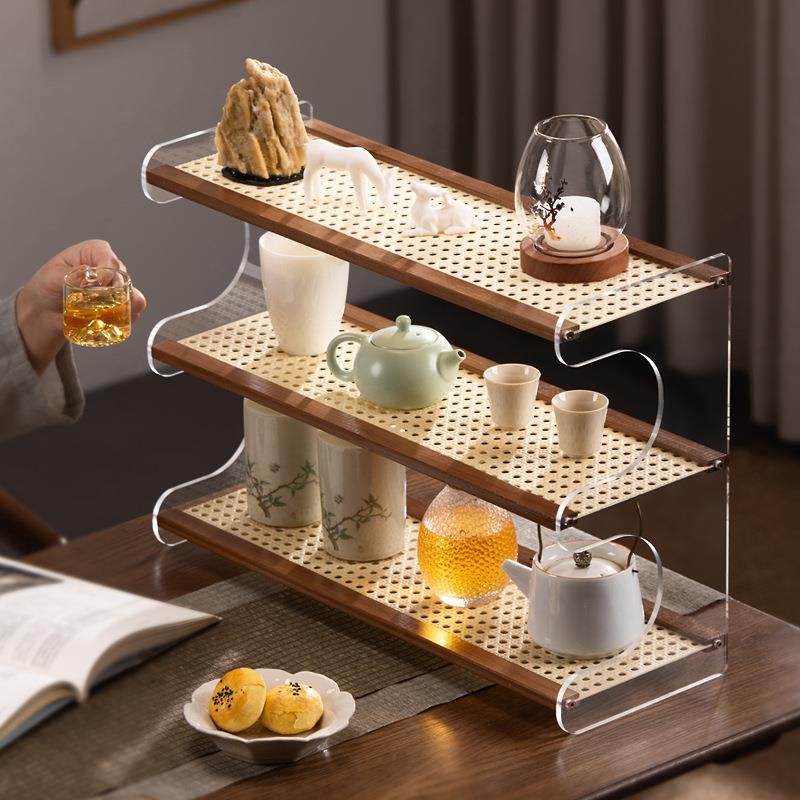 桌面茶杯收纳置物架茶室茶桌小型博古架茶台茶具紫砂壶摆放展示架,畜牧/养殖物资,畜牧/养殖器械,淘宝优惠券,粉丝福利购,淘宝优惠卷