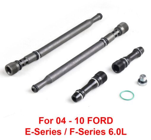 汽车柴油回油管发动机油立管适用于04-10福特6.0LE-350F-250