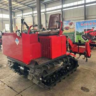 新款水旱两用履带微耕机山地果园开沟回填机25/35马力可选