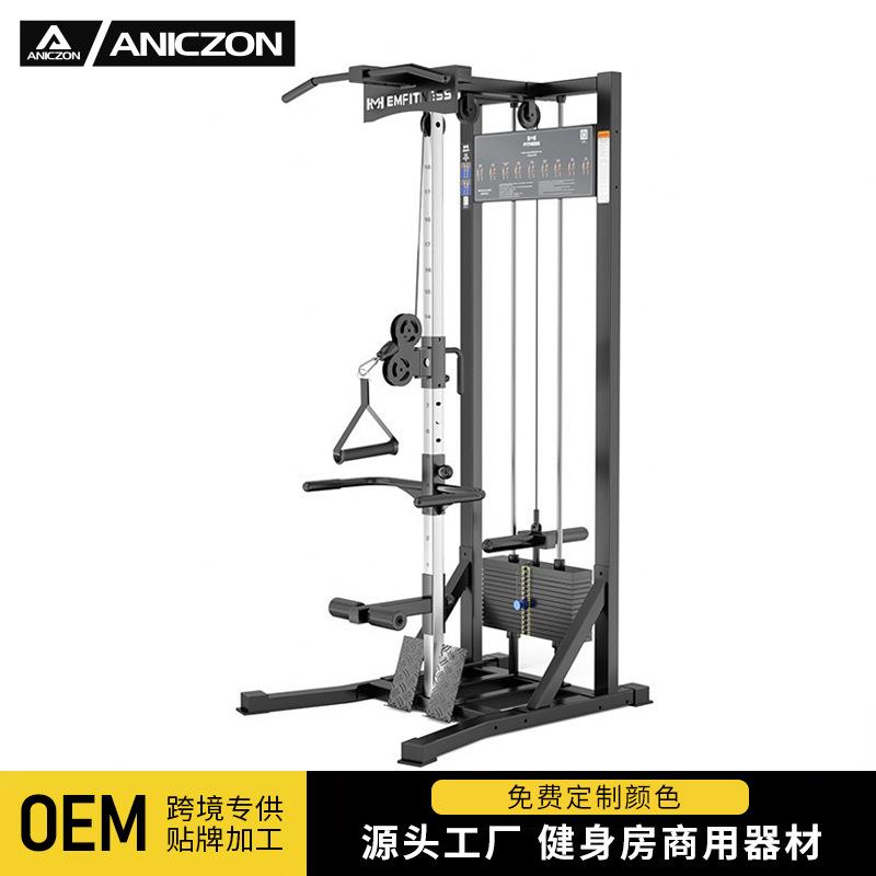 单边小飞鸟训练器健身房商用高低拉背扩胸夹胸单人站飞鸟划船器械