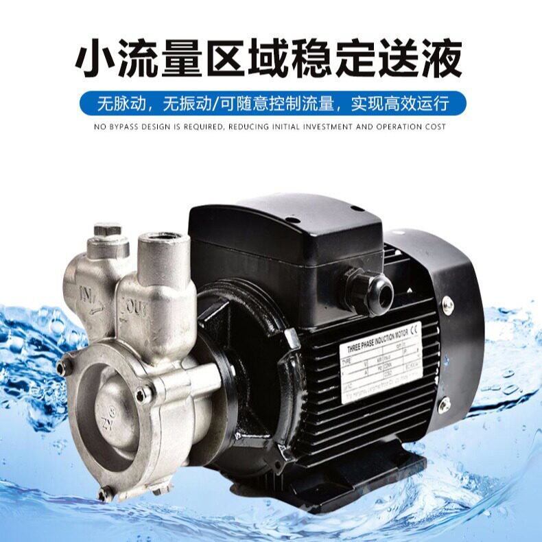 自吸泵旋涡泵污水抽水泵微型增压泵气液混合泵专用不锈钢304