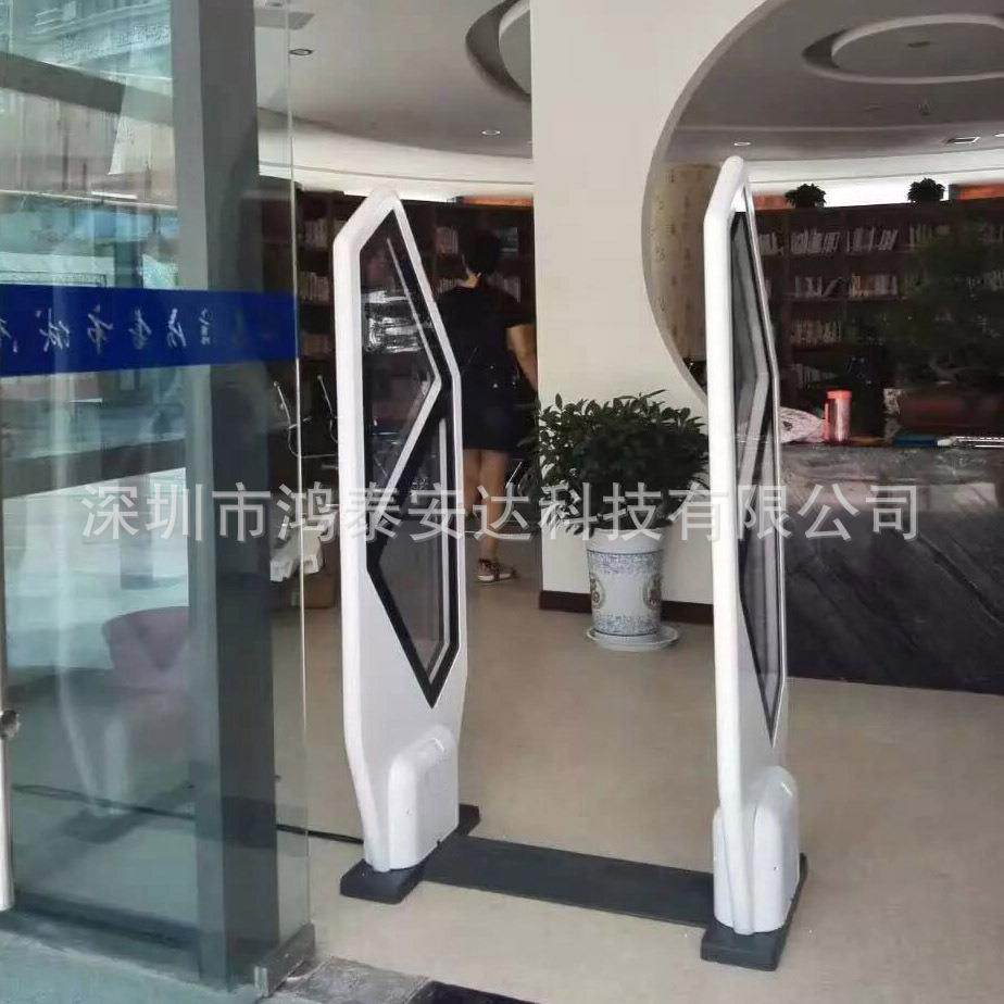 鸿泰安HTA-EM-04D图书馆防盗门学校阅览室图书防盗安全门亚克力