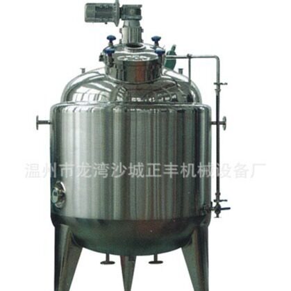 厂家批发蒸汽密封反应釜电加热不锈钢反应釜机械密封平盖式电锅