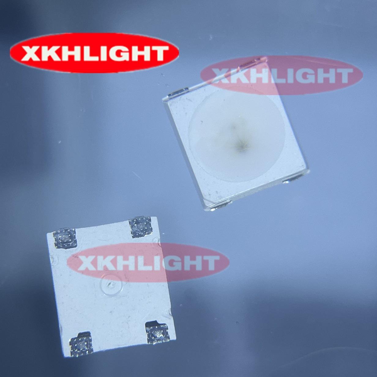 LED贴片灯珠5050幻彩雾状RGB5050雾状幻彩灯珠5050带IC雾状发光管