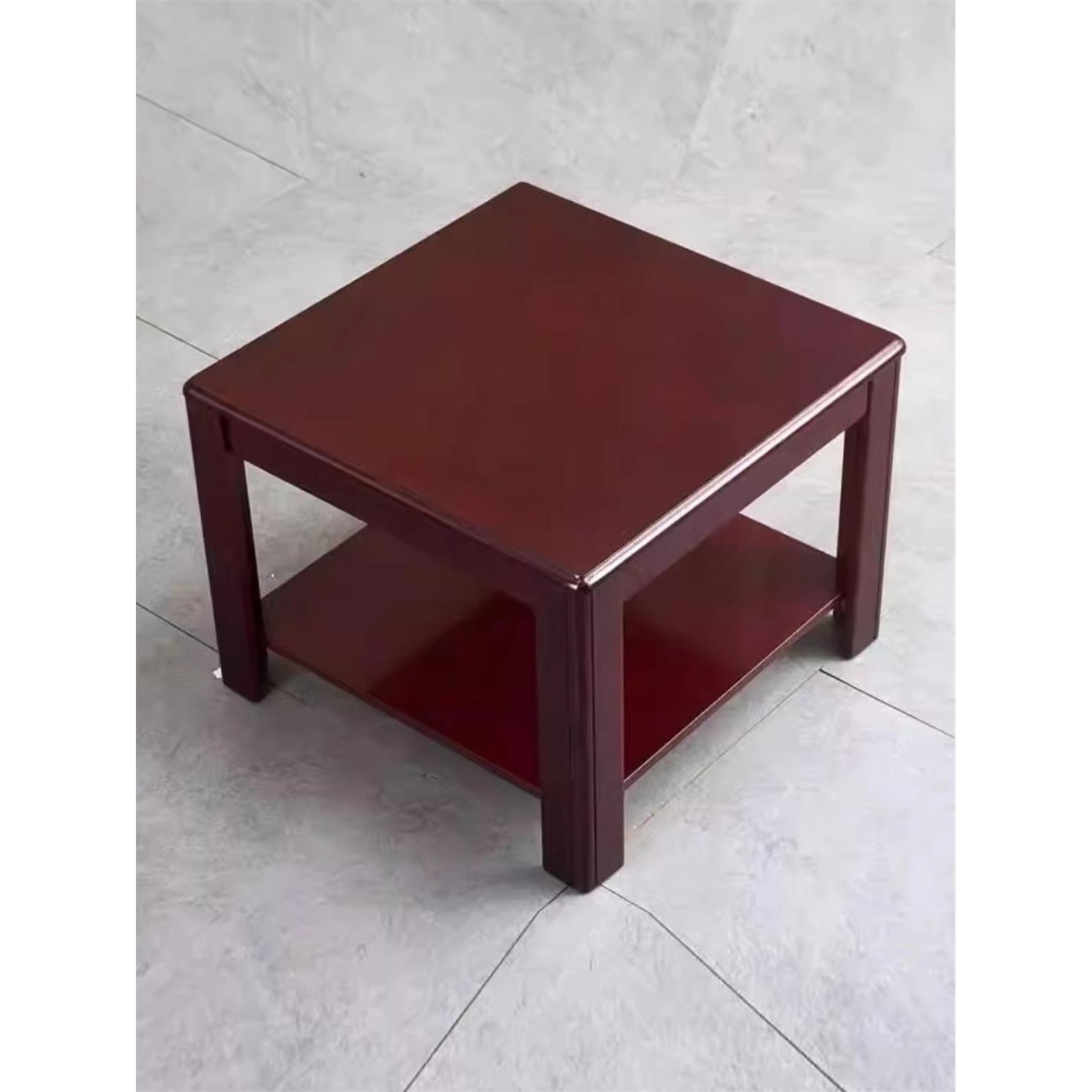 新中式大茶几餐桌两用家用实木茶桌现代创意茶台简易办公茶几方几