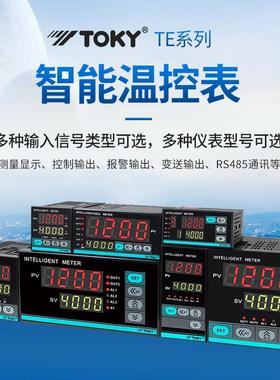 东崎TE7/3/4/6/8/9-RC10W/SC10W两路报警智能温控仪表TOKY温度器