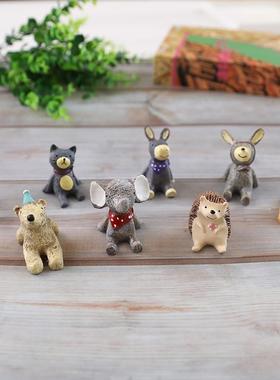 治愈系仰望星空动物摆件 网店拍照背景拍摄摄影 影楼拍图道具