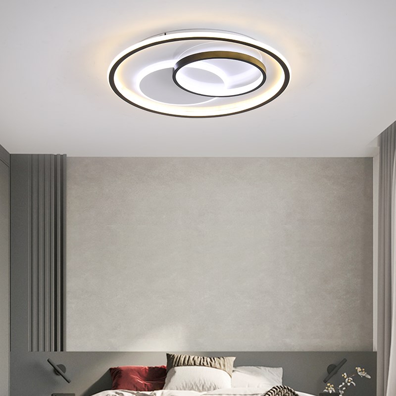 北欧创意现代卧室吸顶灯轻奢led客厅餐厅灯温馨网红简约房间灯具