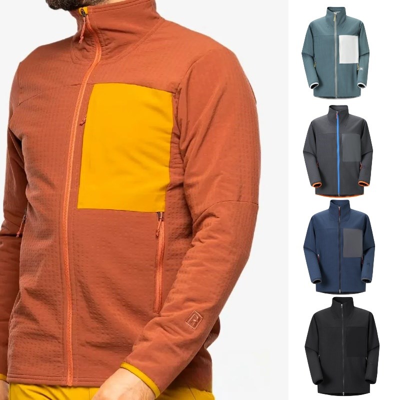 R2平替抓绒衣外套春季25男女立领科技保暖抓绒衫防泼水户外夹克