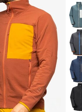 R2平替抓绒衣外套春季25男女立领科技保暖抓绒衫防泼水户外夹克