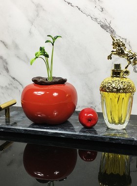 样板房卫生间摆件卫浴展厅洗手间别墅香薰托盘创意家居花艺装饰品