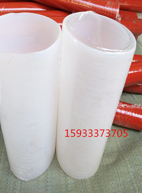 厂家定做白色硅胶软k管 大口径硅胶管内径100/110/120/130 耐高温