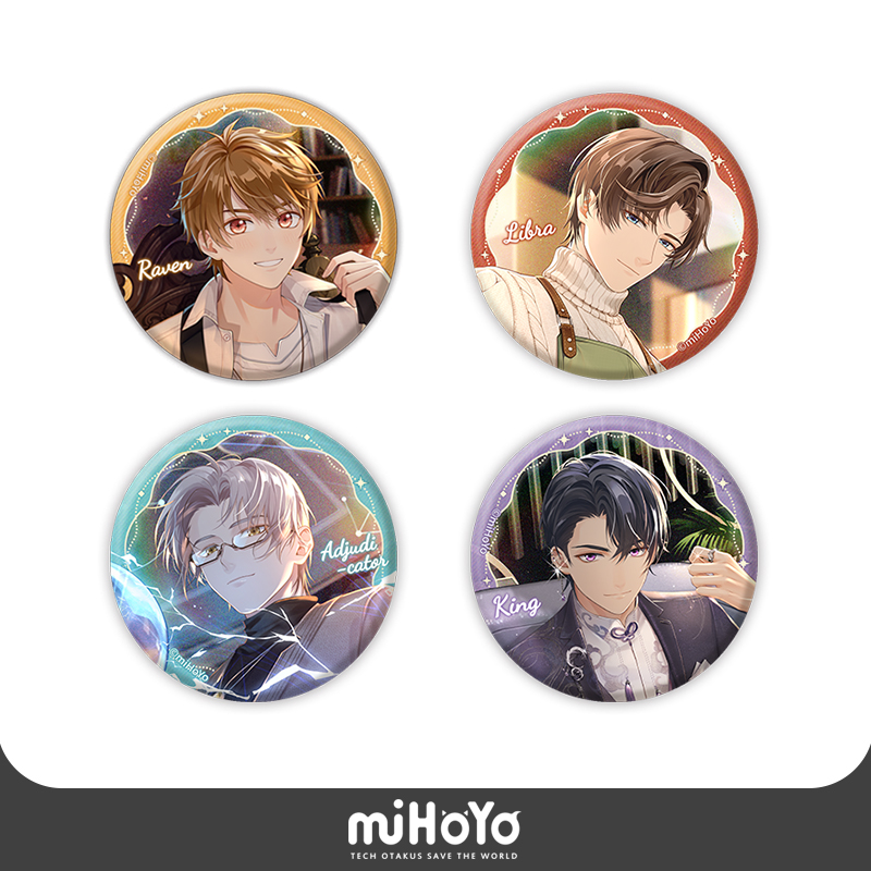 【米哈游/未定事件簿】 午夜华章系列 马口铁徽章