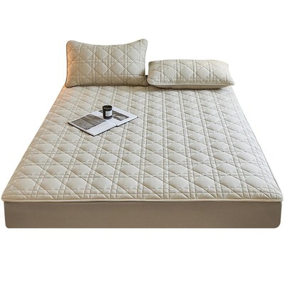 新疆棉花床垫保护罩床笠a类全棉单件加厚夹棉床罩床套纯棉南通