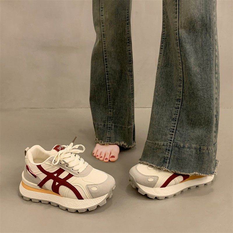 爆款厚底增高老爹鞋女2025新款秋季显脚小休闲轻便时尚阿甘运动鞋,女鞋,时尚休闲鞋,淘宝优惠券,粉丝福利购,淘宝优惠卷