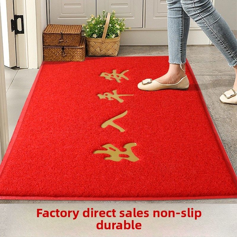 入口地毯地垫入口门垫入口红色节日门垫家庭入口防滑地毯,居家布艺,家用脚垫,淘宝优惠券,粉丝福利购,淘宝优惠卷