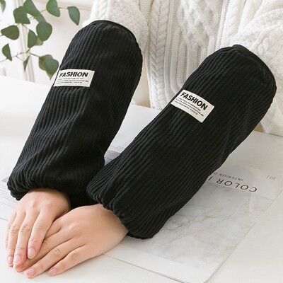 加长袖套男士秋冬季羽绒服护袖办公室上班防脏套袖女袖头2025新款