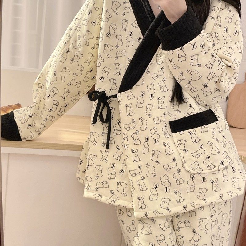 秋冬季空气棉月子服10月份孕妇睡衣夹层纯棉哺乳衣产后待产家居服,孕妇装/孕产妇用品/营养,家居服套装,淘宝优惠券,粉丝福利购,淘宝优惠卷