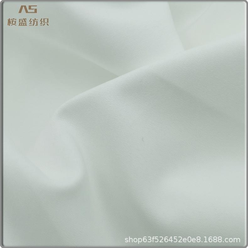 新款直销100D四面弹布料110G 数码印花底布白底里布不透汉服唐装