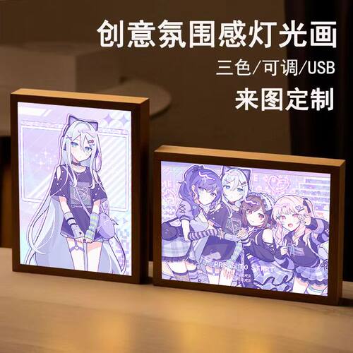 世界计划多彩舞台相框摆件