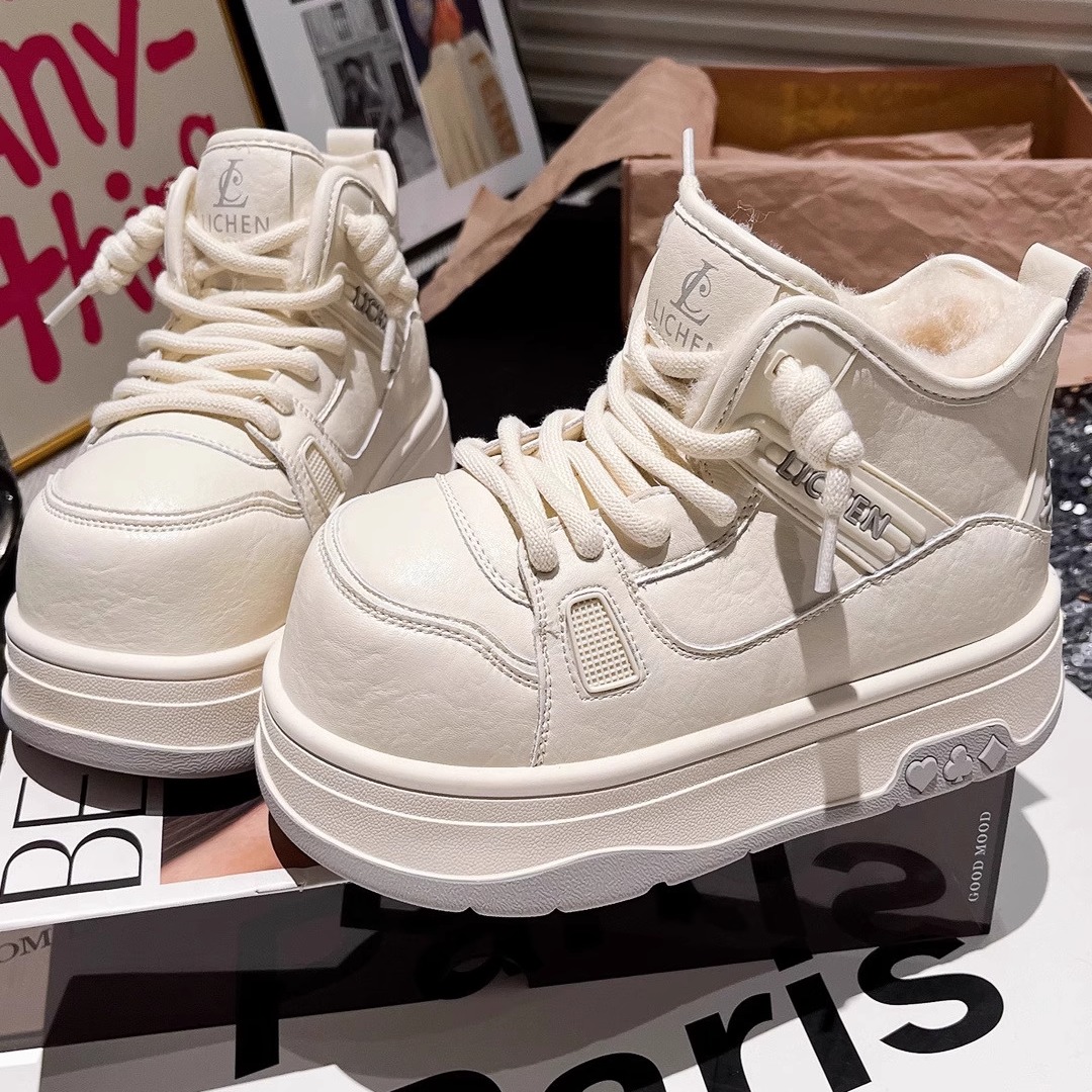 欧洲站大头卡皮巴拉面包鞋女