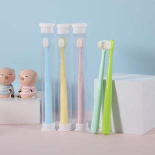 8岁万根细密软毛婴幼儿宝宝小头牙刷现货独立包装 儿童牙刷0