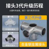 不锈钢衣柜家用卧室铁皮柜子简便全挂式 布柜简易钢管加粗大容量