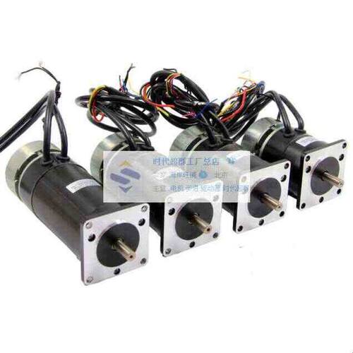 时代超群57BL带抱闸电磁刹车24V直流无刷电机60W 100W 150W 210W
