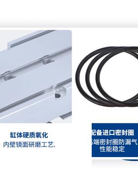 CHELIC气立可双轴双杆气缸TD16*10*20*25/30/40/50/60/75/100-SD2