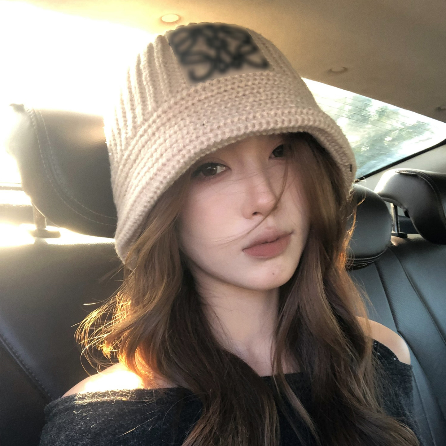 【猫仔kitten】加厚毛线帽冬休闲百搭帽子女款2025新款盆帽显脸小