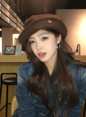 【猫仔kitten】多种戴法的帽子小礼帽黑色渔夫帽骑车可戴的登山帽