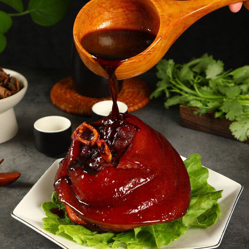 【买一发三】沈万三蹄髈500g2袋非遗美食周庄特产开袋即食卤味